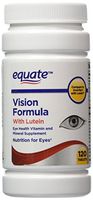 Equate - Vision Formula with Lutein, Eye Health Vitamin and Mineral Supplement, 120 Tablets by Equate