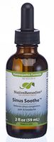 Native Remedies Sinus Soothe - Natural Homeopathic Formula Temporarily Relieves Sinus Pain and Pressure, Congestion and Sinus Headache - 59 mL