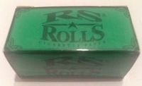 12 x Boxes RS Rolls Cigarette Rolling Papers 1 1/4 10' Long (RS Rolls Green) …