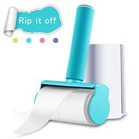Aahlsen Sticky Lint Roller,Pet Hair Roller Lint Remover Tool for Cleaning Cloth Fluff & Pet Animal Hairs Sofa with 1 Refills, 90 Sheets Total Blue