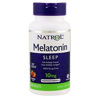Natrol Sleep Fast Dissolve Melatonin Tablets 10 mg, Strawberry Flavor 60 ea
