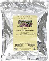 Starwest Botanicals Organic Turmeric Root Powder, 1 Pound