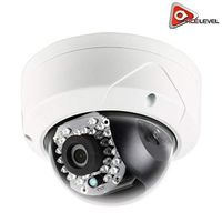 LTS Platinum Fixed Lens Dome Network IP Camera: 4.1MP, 4mm Fixed Lens, 1/3" CMOS, 30 IR LEDs up to 100ft, 3D DNR, DWDR, BLC, VCA, 3-Axis, IK10, IP66, DC 12V, PoE - CMIP7442-M