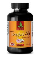 Natural Sex Drive Pills - TONGKAT ALI Root Extract (200:1) 400MG - Tongkat Ali Testosterone Root - 1 Bottle 60 Capsules