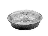Future FOIL 9 inch Aluminum Disposable Pans Heavy Duty w/Dome Lids 200 Pack