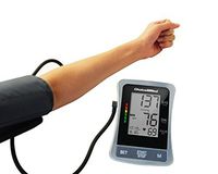 ChoiceMMed Auto Digital Upper Arm Type Blood Pressure Monitor with Color Code Indicator by ChoiceMMed