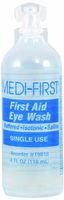 Medi-First Eyewash, Eye Rinse and Protection, First Aid Supplies, 4 Oz.