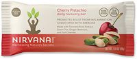 Nirvana Bars - Daily Protein Recovery Bars - Promoting Relief from Inflammation Associated with Exercise - Cherry Pistachio - Made with Turmeric, Ginger, Beetroot, More!