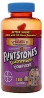 Flintstone Gummies 180ct Size 180 C Flintstones Gummies Complete Children'S Multivitamin Supplement 180ct