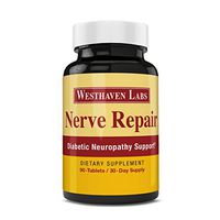 Nerve Repair - Neuropathy Pain Relief for Feet & Hands - Sciatic Nerve Pain Relief - All-Natural Dietary Supplement with Alpha Lipoic Acid - Nerve Renew Neuropathy Support Formula - 30 Day Supply