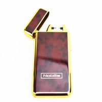 Unishow ® Single Arc USB Rechargeable Flameless Windproof Electronic Cigarette Metal Lighter in Gift Box- Two Ways to Use (Red)
