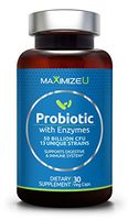 Probiotics + Digestive Enzymes|50 Billion CFUs|13 Powerful Strains|Formulated to Support Optimal Digestive health|Supports Bloating-Gas Relief|Supports Immune System|Probiotic for Women and Men