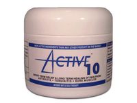 Pain Relief Cream 2oz Jar - Relieves: Inflammation, Muscle, Joint, Back, Knee, Foot, Plantar Fasciitis, Nerve Pain - Contains Natural Organic Ingredients - 100% Guarantee - Active 10