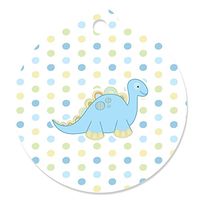 Baby Boy Dinosaur - Baby Shower Favor Gift Tags (Set of 20)