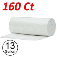 160 Strong 13 Gallon Commercial Kitchen Trash Bag 13 Gal Garbage Bag Yard Clear