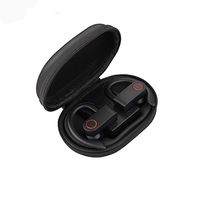 TWS Wireless Elegant Earbuds, A9 Bluetooth 5.0 with Charging Case, True Wireless, IPX7 Waterproof Stereo Sport Earhook Headphones in-Ear with Mic, Noise Cancelling Headsets (Earphones)