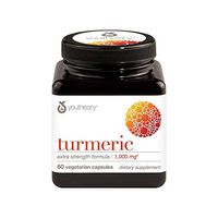 Youtheory Turmeric Extra Strength with Black Pepper (BioPerine) 60 Count (1 Bottle)