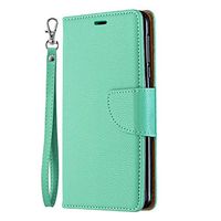 iPhone 8 Flip Case, Cover for iPhone 8 Leather Cell Phone Cover Extra-Durable Business Kickstand Card Holders with Free Waterproof-Bag Delicate