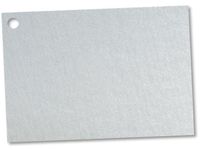 Solid Metallic Silver Theme GiftCards 3-3/4x2-3/4" (30 unit, 6 pack per unit.)