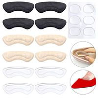 18PCS Heel Cushion Inserts/Pads, Reusable Self-Adhesive Heel Shoe Grips Blister Shoe Pads for Men's and Women's Loose Shoes, for Prevent Heel Slipping, Rubbing, Blisters, Foot Pain