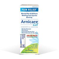 Boiron Arnicare Value Pack 2.6 Ounce (Pack of 1) Gel + 80 Pellet Tube Homeopathic Medicine for Pain Relief