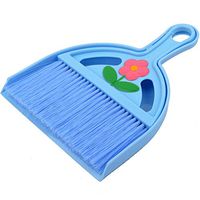Broom and Dustpan Broom Set Mini Desktop Broom Dexterous Plastic Multi-Function Desktop Small Broom Combination Soft Brush Magic Broom And Dustpan Windowsill Desktop Cleaning Tools Long H