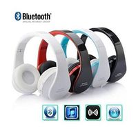 Drhob foldable Wireless Stereo Bluetooth Headset For all IOS And Android system phone system tablet computers and other electronic equipment(Color: Random black and white)