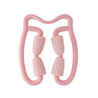 N/C FS Leg Massager Muscle Relaxer Massage Roller Skinny Leg Fitness Yoga Equipment (Color : Pink)