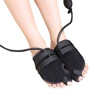 HEALIFTY Big Toe Splints Bunion Corrector Toe Separator Straightener 1 Pair (Black）