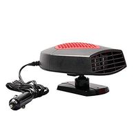 Car Heater Fan, 150W 12V Portable Car Auto Vehicle Electronic Ceramic Heater or Fan 2 in 1 Heating Cooling Function Window Defogging Windshield Demister Defroster