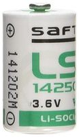 Saft LS 14250 1⁄2 AA-size 3.6 V Primary Lithium-Thionyl Chloride 1000 mAh Lithium Battery (5pcs)