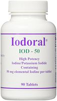 OPTIMOX Corporation 50 Mg Iodoral IOD-50, 90 Count
