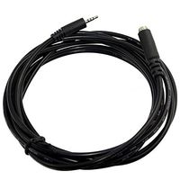 ATMOZ 10 foot 2.5mm male to female 4 conductor (TRRS) Car Backup Rearview Camera Dash Cam extension cable headphone / aux cable