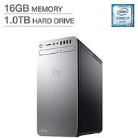 Dell XPS 8910 Special Silver Desktop - Intel i7-6700 16GB DDR4 Memory, 1TB SATA Hard Drive, 2GB AMD Radeon RX 560, DVD Burner, Windows 10 (Renewed)