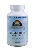 Theanine Serene with Relora Source Naturals, Inc. 120 Tabs