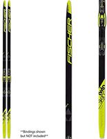 Fischer Twin Skin Pro IFP Medium XC Skis Mens Sz 207cm Black/Yellow