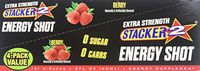 Stacker 2 Extra Strength Energy Shots, Berry, 12 Pack (4)