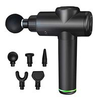 cherrysong Massage Gun,Massager Handheld Deep Tissue Muscle Massager Gun with 6 Replaceable Attachment,Handheld Percussion Massager Electric Full Body Massage,3 Speed Settings