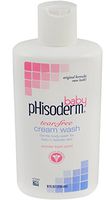 pHisoderm Baby Tear-free Cream Wash 8 FL OZ - alcohol free soap free dermatologist tested allergy tested powder fresh scent (pack of 3) (packaging may vary)