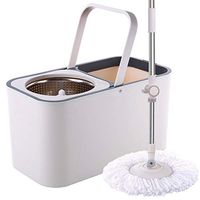 Hands-free Household Mop Bucket Rotating Mop Double Drive Mop Bucket Automatic Good God Mop Mop Bucket Mop - Mop Bucket Size: 48.5x30x27.5cm