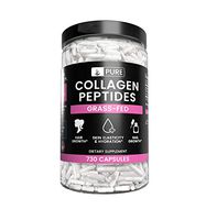 Hydrolyzed Collagen Peptides, 730 Capsules, 4 Month Supply, No Magnesium Stearate, High Absorption, Non-GMO, Gluten-Free, Made in The USA, Convenient Collagen Peptides with No Additives