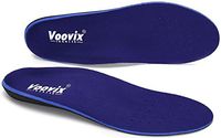Voovix Plantar Fasciitis Feet Insoles, Shock Absorptation & Cushioning Breathable Insole for Running & Walking, Arch Support Orthotic Insert Relieve Flat Feet, Heel Spurs, Foot Pain for Men Women