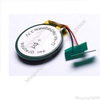 FidgetFidget Rechargeable Coin Battery 3.7V 200mAh 1PCS Route JD PD3032 Li-ion