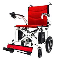 Electric Wheelchairs Wheelchair Aluminum Alloy Intelligent Automatic Wheelchair Wheelchair for Disabled Patients Folding Elderly Wheelchair