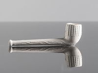 1700's Style Clay Penny Pipe