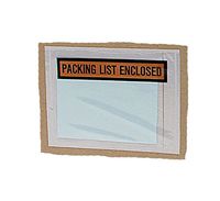 MACO - Packing List Enclosed - Poly Envelopes, 4-1/2 x 5-1/2 Inches, 1000 Per Box (17-215)