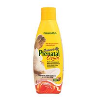 NaturesPlus Source of Life Liquilicious Prenatal Liquid - 30 fl oz - Tropical Fruit - Optimal Nutritional Support During Pregnancy, Comprehensive Vitamin - Vegetarian, Gluten-Free - 30 Servings