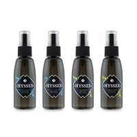 HYSSES Room Scent Gift Set, 65ml (Set of 4), Bergamot Geranium, Ginger Peppermint, Lemongrass, Verbena Rose, 65 milliliters
