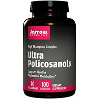 Jarrow Formulas Ultra Policosanols, 10mg, 100 Softgels ( Multi-Pack)