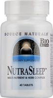 Source Naturals Sleep Science NutraSleep - Multi-Nutrient and Herb Complex - Supports Rest and Relaxation- 40 Tablets